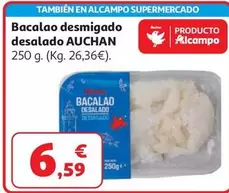 Auchan - Bacalao Desmigado Desalado