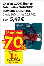 Sánchez Romero Carvajal - Chorizo 100% Ibérico Jabuguito