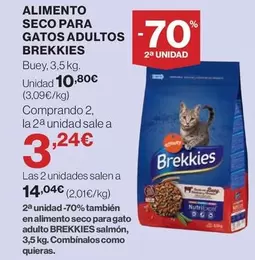Brekkies - Alimento Seco Para Gatos Adultos