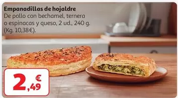 Empanadilla Hojaldre Espinacas Y Queso 2 Und 240 G