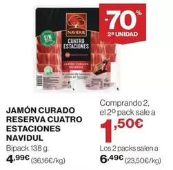 Navidul - Jamon Curado Reserva Cuatro Estaciones