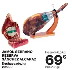 Sánchez Alcaraz - Jamón Serrano Reserva
