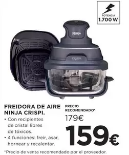 Aire - Freidora De  Ninja Crispi
