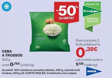 Hipercor - Ceba A Trossos