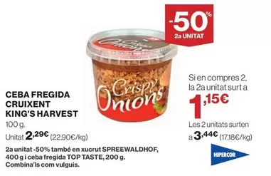 Hipercor - Ceba Fregida