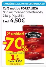 Fortaleza - Cafe Molido Natural Superior 250 G