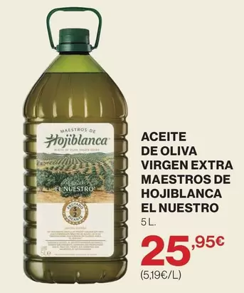 Hojiblanca - Aceite De Oliva Virgen Extra