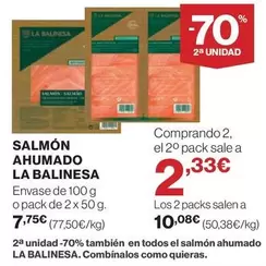 La Balinesa - Salmón Ahumado