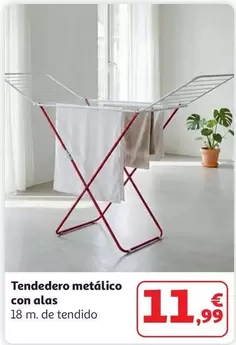 Tendedero Metálico Con Alas