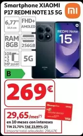 Xiaomi - Smartphone P17 Redmi Note 15 5G