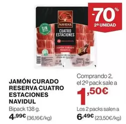 Navidul - Jamon Curado Reserva Cuatro Estaciones