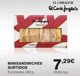 Obrador - Minisandwiches Surtidos