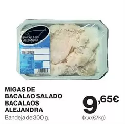 Alejandro - Migas De Bacalao Salado