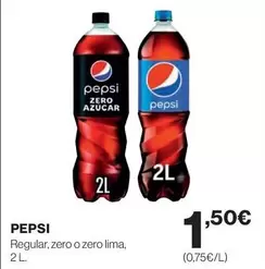 pepsi - Regular, Zero O Zero Lima