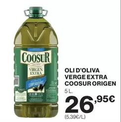 Coosur - Oli D'oliva Verge Extra