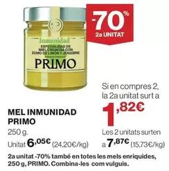 Primor - Mel Inmunidad