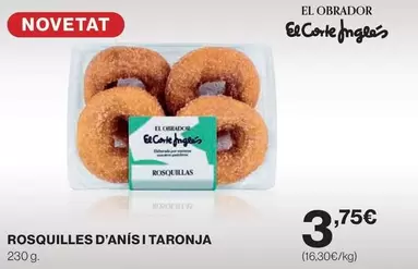 Obrador - Rosquilles D'anís I Taronja