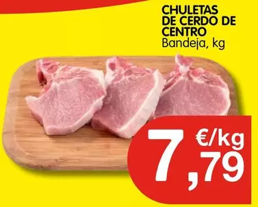 Chuletas De Cerdo De Centro