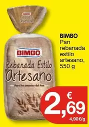 Bimbo - Pan Rebanada Estilo Artesano
