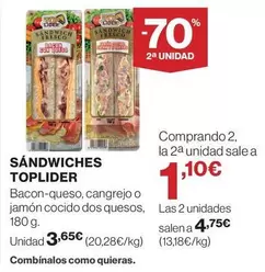 toplider - Sandwiches