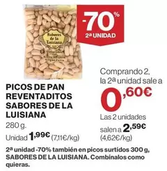 La Luisiana - Picos De Pan Reventaditos Sabores De