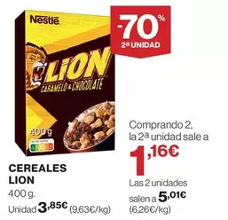 Nestlé - Cereales Lion
