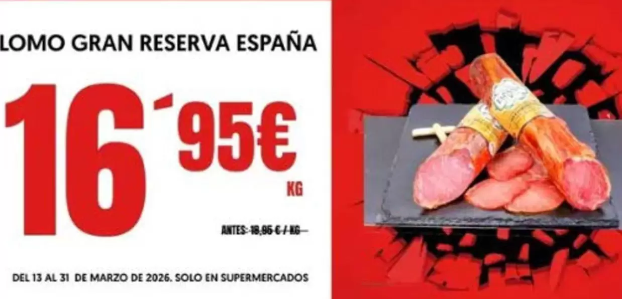 Solo - Lomo Gran Reserva Espana