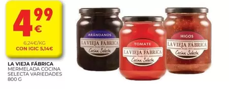 La Vieja Fábrica - Mermelada Cocina Selecta