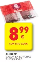 almirez - Bacon En Lonchas