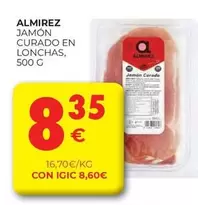 almirez - Jamón Curado En Lonchas