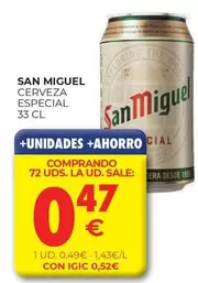 San Miguel - Cerveza Especial