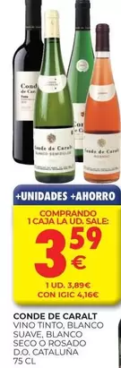 Conde de Caralt - Vino Tinto