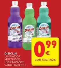 Disiclin - Limpiador Multiusos Higienizante