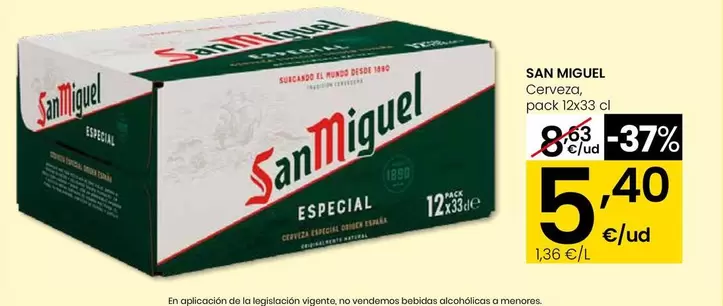 San Miguel - Cerveza