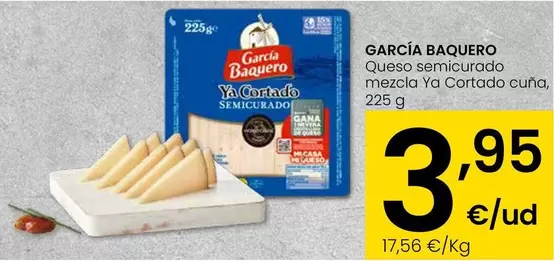 García Baquero - Queso Semicurado Mezcla Ya Cortado Cuna