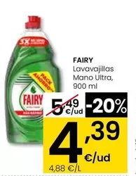 Fairy - Lavavajillas Mano Ultra