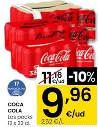 Coca-Cola - Los Packs 12 X 33 Cl