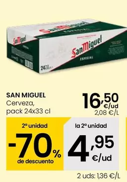 San Miguel - Cerveza