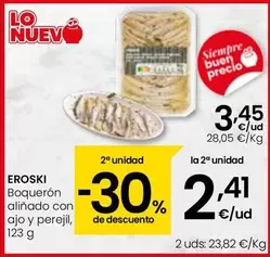 Eroski - Boqueron Alinado Con Ajo Y Perejil