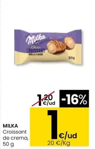 Milka - Croissant De Crema