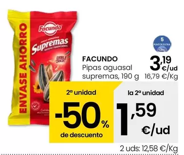 Facundo - Pipas Aguasal Supremas