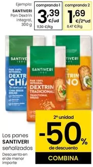 Santiveri - Pan Dextrin Integral