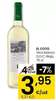 El Coto - Vino Blanco D.O.C. Rioja