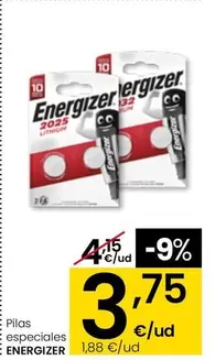 Energizer - Pilas Especiales