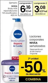 Nivea - Body Milk Repara&Cuida Dosificador