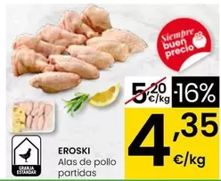 Eroski - Alas De Pollo Partidas