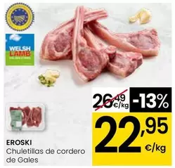 Eroski - Chuletillas De Cordero De Gales