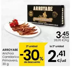 Arroyabe - Anchoa Cantabrico Primavera
