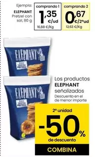 Elephant - Pretzel Con Sal