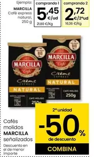 Marcilla - Cafe Express Natural